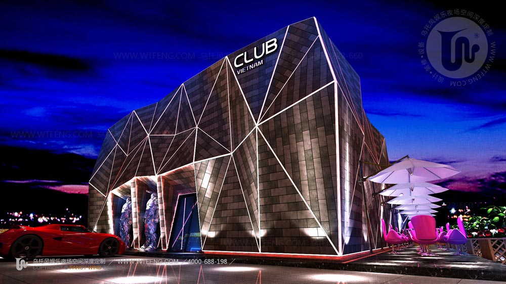 酒吧装修案例-越南A8酒吧