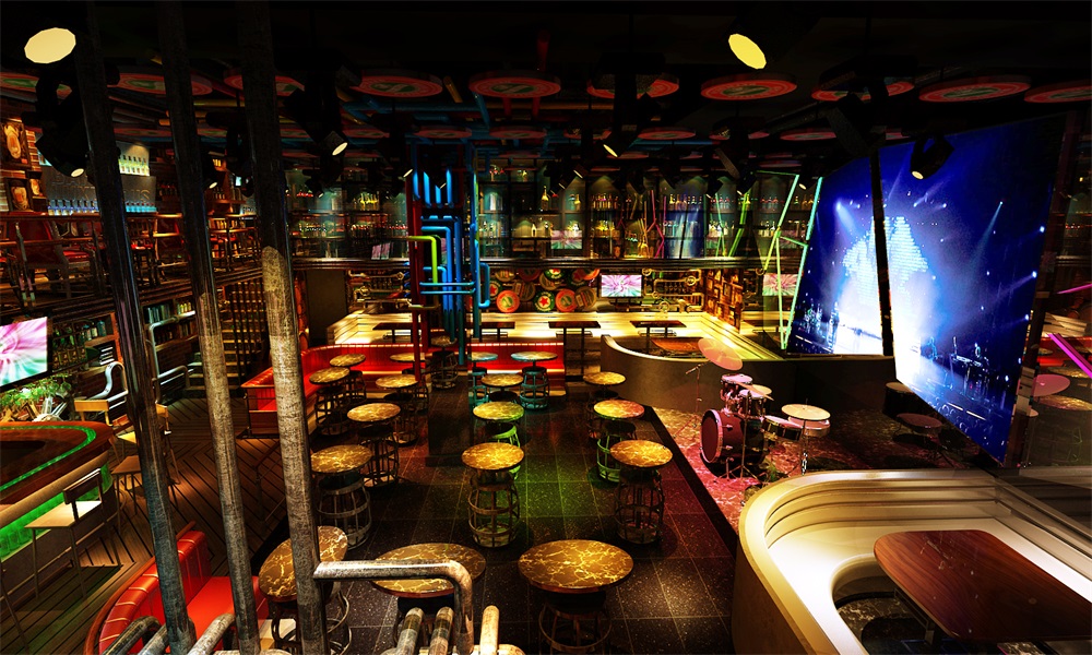 沫沫MOMO啤酒酒吧装修