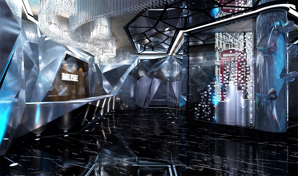 甘肃酒泉MUSE嘉年华酒吧装修