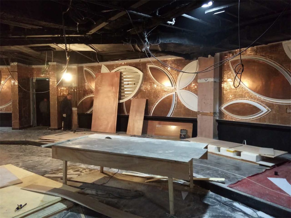 四川酒吧施工现场