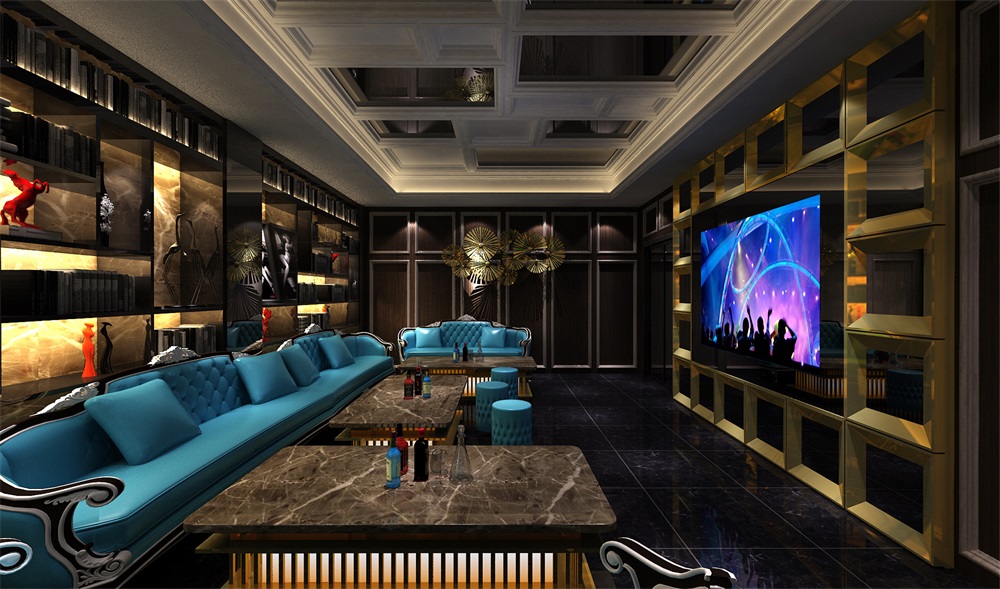 甘肃酒泉MUSE嘉年华酒吧装修