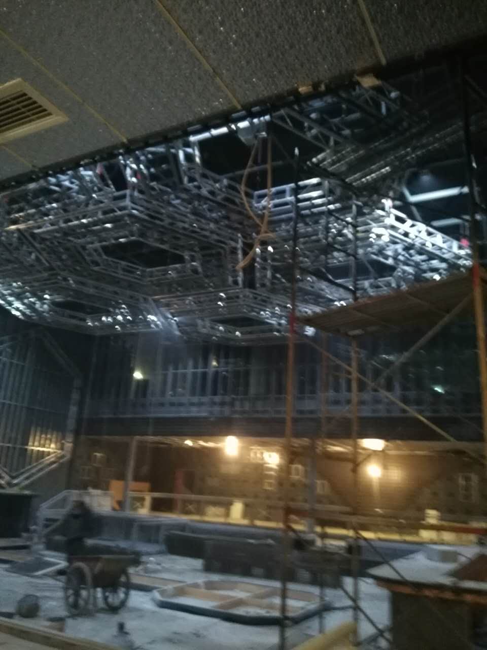 好时光施工现场