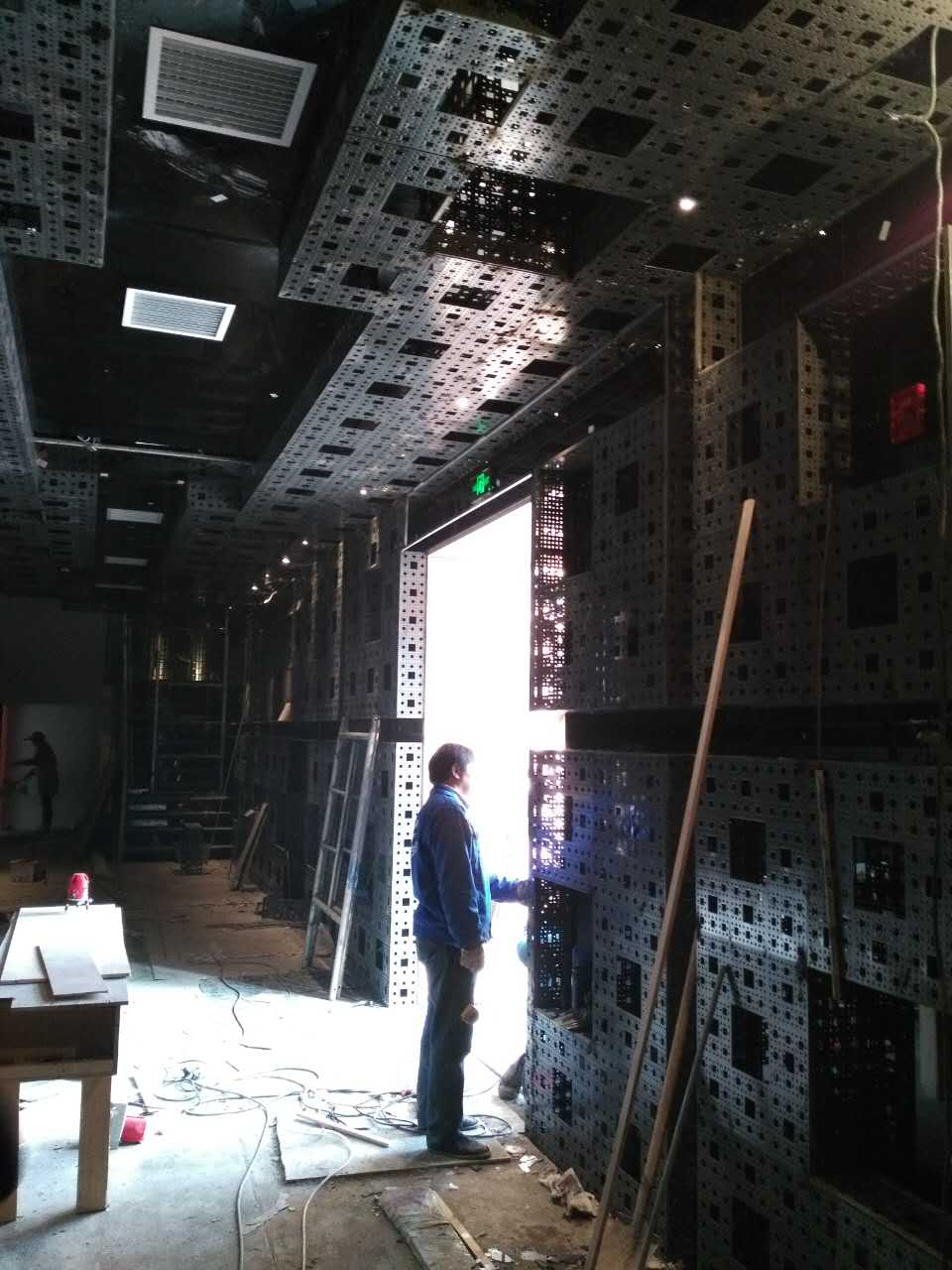 好时光施工现场