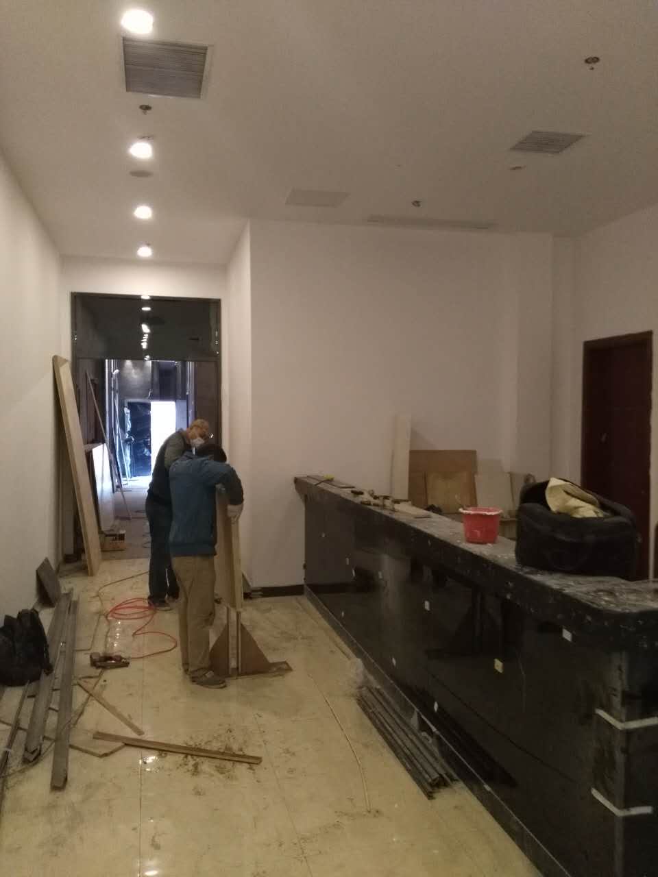 好时光施工现场