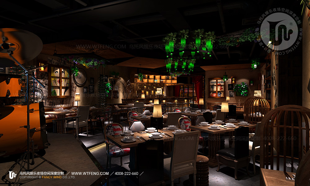 玛莎 Martha 音乐餐吧装修