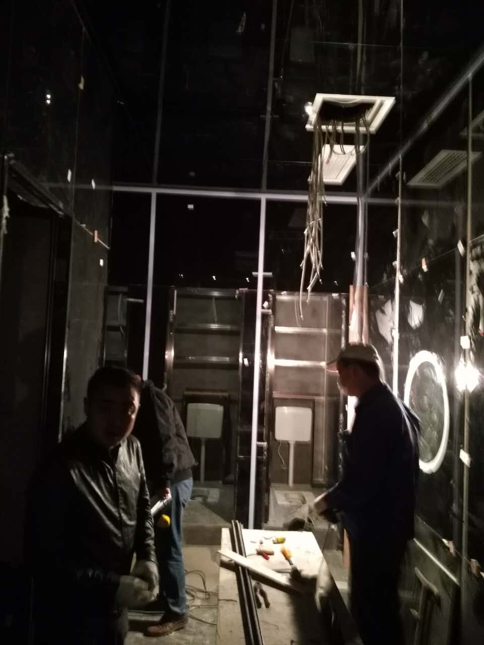 好时光施工现场