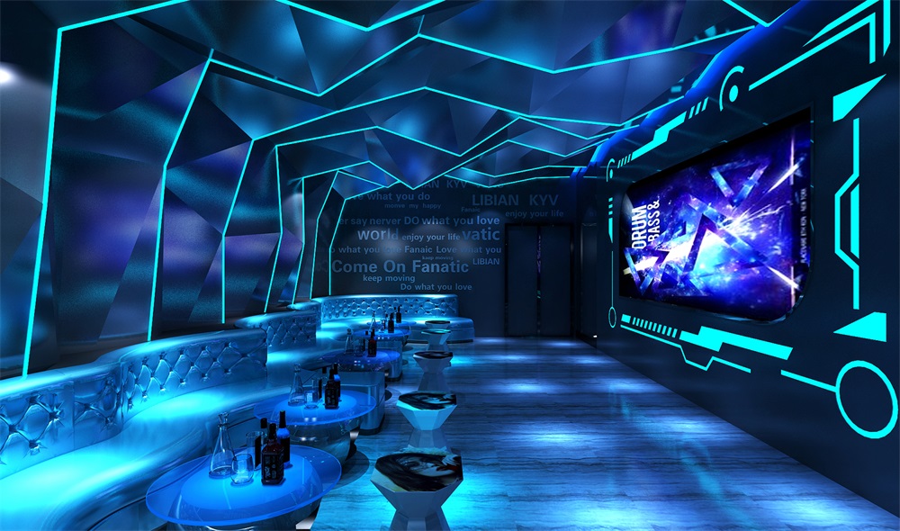 甘肃酒泉MUSE嘉年华酒吧装修