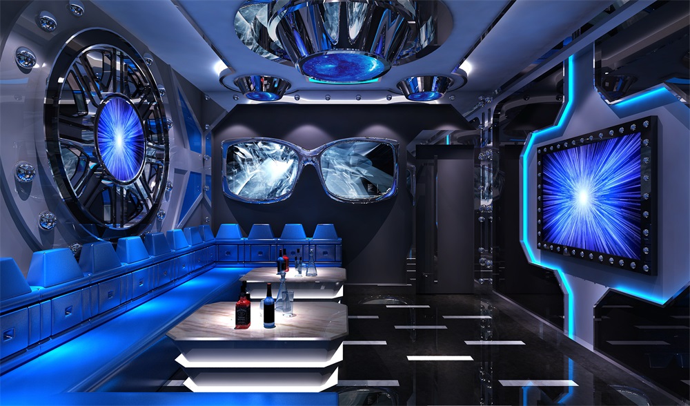 甘肃酒泉MUSE嘉年华酒吧装修