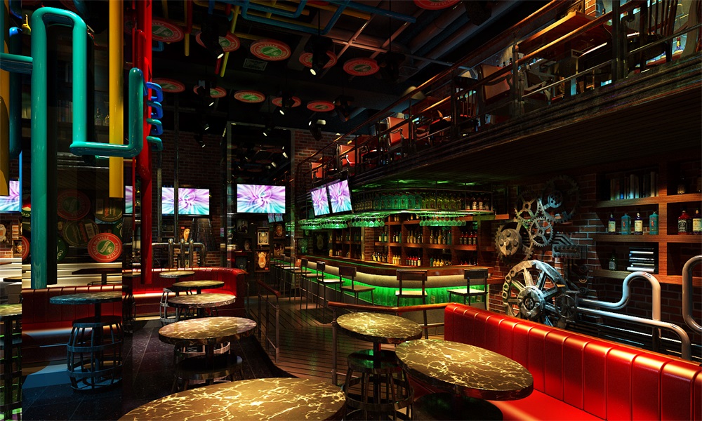 沫沫MOMO啤酒酒吧装修